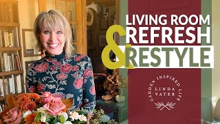 🪑🛋🪑 Living Room Refresh and Restyle‼️ || Linda Vater