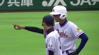 【高校野球】富山商vs登別明日『第６２回全国高校軟式野球選手権大会・準々決勝』