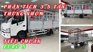 Giá Xe Tải Hino 3.5 Tấn Thùng Mui Bạt Euro 5 | Xe Hino 3 Tấn 5 Mui Bạt | Xe Hino 300 XZU720L 3t5 e5