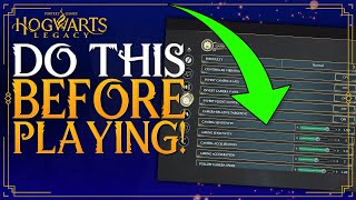 Hogwarts Legacy - DO THIS NOW - Best Settings For Console Players Gameplay - Performance Vs Fidelity