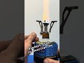 Mini portable butane camp stove review