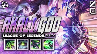 AKALI MONTAGE #20 - AKALI GOD | Ez LoL Plays