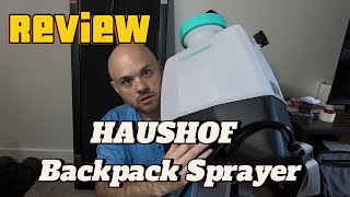 Unboxing / Review | HAUSHOF | Battery Backpack Sprayer