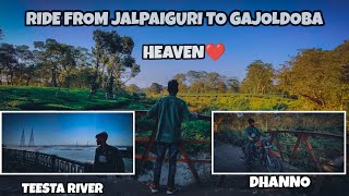 #gajoldoba#devilbrothers#jalpaiguri #heaven PART 2 BIKE RIDE FROM JALPAIGURI TO GAJOLDOBA BARRAGE ❤️