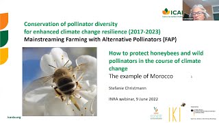 INRA Webinaire : “How to protect honeybees and wild pollinators in the course of climate change”