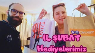 EŞİMLE BİRBİRİMİZE 14 ŞUBAT HEDİYELERİ ALDIK❤️CARREFOUR-SA GİYİM ALIŞVERİŞİ🛒ANKER KULAKLIK İNCELEME🎧