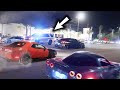 Muscle Cars FULL SENDING IT...THEN GOING TO JAIL! *Turkey Rod Run*