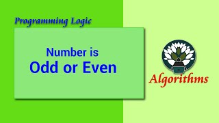 WK5 - 36 Algorithm Odd Even Number