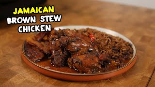 EASIEST Jamaican Brown Stew Chicken recipe | ABSOLUTELY DELICIOUS!