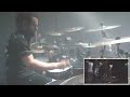 full live drum cam benighted live hellfest warm up tour kevin paradis