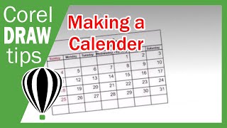 Making a Calendar in CorelDraw