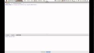 How to make a program in AppleScript Editor