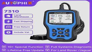 Autophix 7310 OBD2 Scanner for For Land Rover For Jaguar All System Auto Scan ABS SAS D.PF