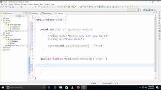Java - Understanding Instance Method - Intact Abode