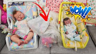 Thrift with me! Haul for reborn baby dolls - What VINTAGE items did we find? nlovewithreborns2011..