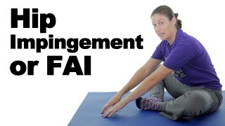 Hip Impingement (FAI) Pain Stretches & Exercises - Ask Doctor Jo