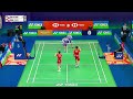 yonex sunrise india open 2025 day 4 court 3 quarterfinals