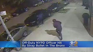 Off-Duty NYPD Officer Caught In Gun Crossfire In The Bronx