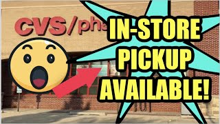 CVS OFFERS IN-STORE PICKUP | DETAILS & MORE! 🚨