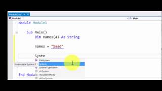 Visual Basic Understanding Arrays - Display names using Arrays