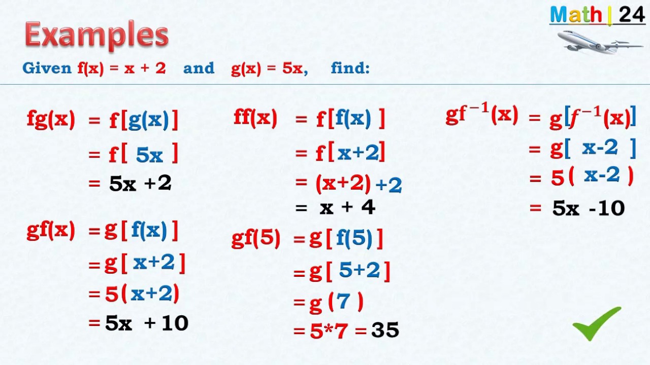 Composite Functions - YouTube