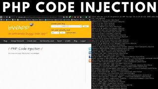 System Hacking PHP Code Injection