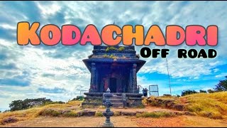 Kodachadri Off Road Trip | Misty Route | Jeep Ride | All India Trip Part 4 | 4k Video