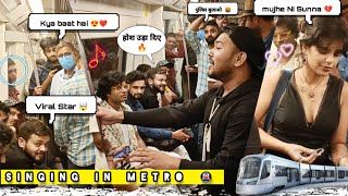 Metro (मेट्रो) 🚇 - 8 | Nonstop Singing Viral Video | Public Crazy' Reactions | Kardiya Prank | 2023
