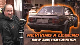 BRINGING A E30 TRACK CAR BACK FROM THE DEAD - Restomod E30 325i TO 2.8 Z3 Conversion