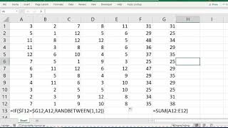 Five Random Numbers To Get A Given Number