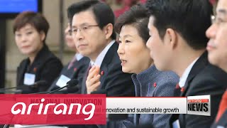 NEWSLINE AT NOON 12:00 President Park calls for national innovation and sustainable growth