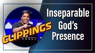 Clipping-Inseparable God's Presence BIBLE STUDY (16-10-19)  Msg By Bro.D.Jestin (BS1938)