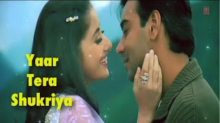 Yaar Tera Shukriya |full song| (Mehbooba) Ajay Devgn, Manisha Koirala | Alga Yagnik, Udit Narayan