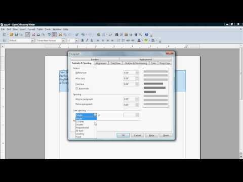 MLA Format Open Office for OpenOffice 3.3 MLA Format Open Office for OpenOffice 3.3