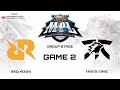 RRQ Hoshi vs Fnatic ONIC GAME 2 MPL ID S14 | FNOC VS RRQ