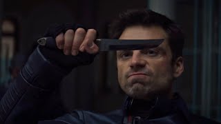 The Winter Soldier/Bucky Fight Scenes - The Falcon and The Winter Soldier