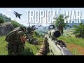 THE 24/7 TROPICAL WAR IN ARMA 3 - Antistasi Tanoa