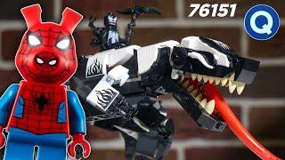 LEGO Marvel 76151 Venomsaurus Ambush - Lego Speed Build review Spider-Man 2020 summer sets