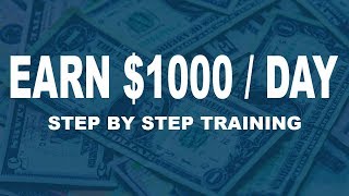 Best Way To Make Money Online As Broke Beginner ($1000 Per Day) Step By Step