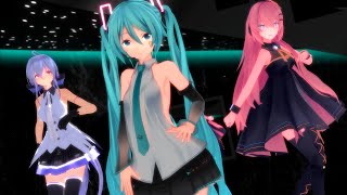 【MMD】妄想疾患■ガール /MIKU LUKA HAKU /Mousou Shikkan Girl /ミク ルカ ハク