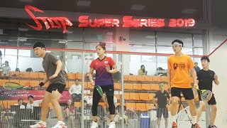 [매치업스쿼시] 엄화영-박상현 vs 이강인-채희철(S-Top Super Series 2019)