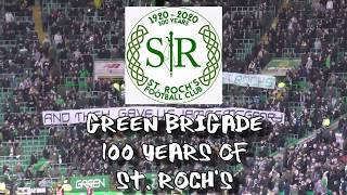 Celtic 3 - Ross County 0 - Green Brigade - 100 Years of St. Roch's Tribute - 25 January 2020