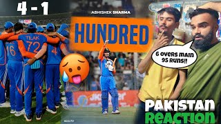 IND Won By 150 Runs😱 | Abhishek Sharma 135 | Pak Public Reaction on Ind vs Eng | Youngsters Ki Vynz