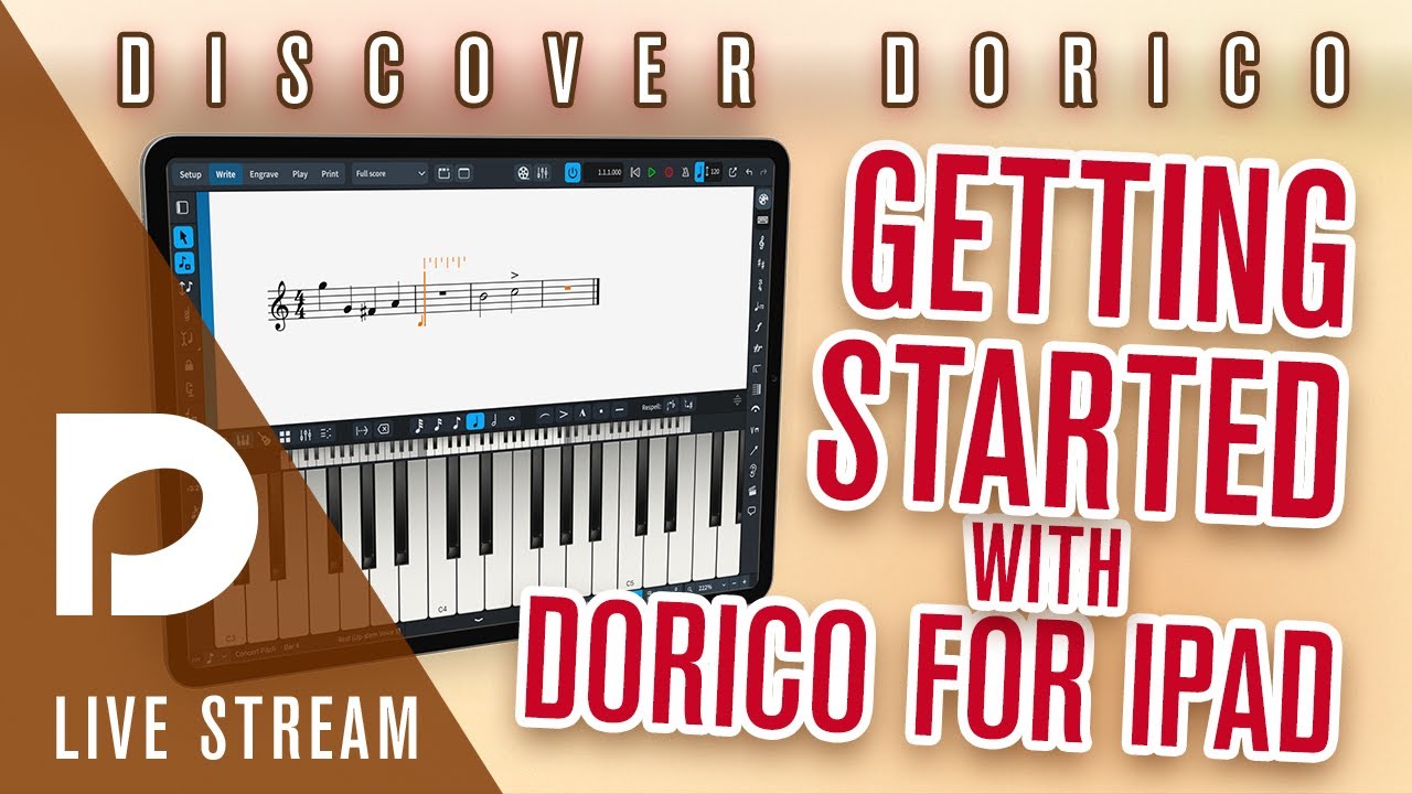 Getting Started With Dorico For Ipad Discover Dorico Youtube