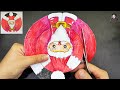 santa hanging decoration 简易圣诞老人挂饰 圣诞节手工 easy christmas diy decoration