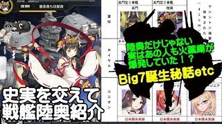 【アズレン-史実を交えて紹介-】戦艦・陸奥【アズールレーン】