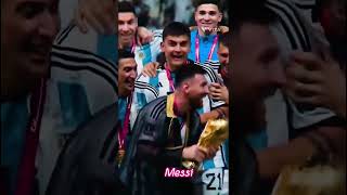 Masei Magic | Lionel Messi Lifting The WORLD CUP | World Cup Trophy #fifaworldcup #shorts #trending