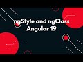 #17 🎨 Angular 19 Tutorial: Master ngStyle and ngClass for Dynamic Styling 🌟
