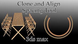 3ds Max Tutorial : Spacing Tool