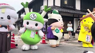 ご当地キャラ博2024  キャラクター紹介 うなりくん、しっぺい、さのまる、ふっかちゃん、みるる、しまねっこの大集合！